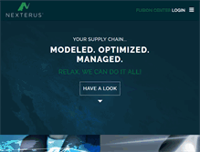 Tablet Screenshot of nexterus.com